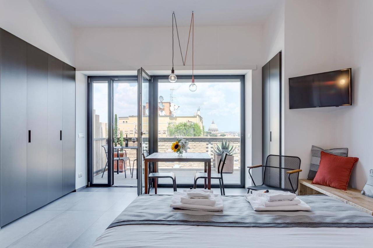 Rome As You Feel - Vatican Terrace Apartments With View Exteriör bild