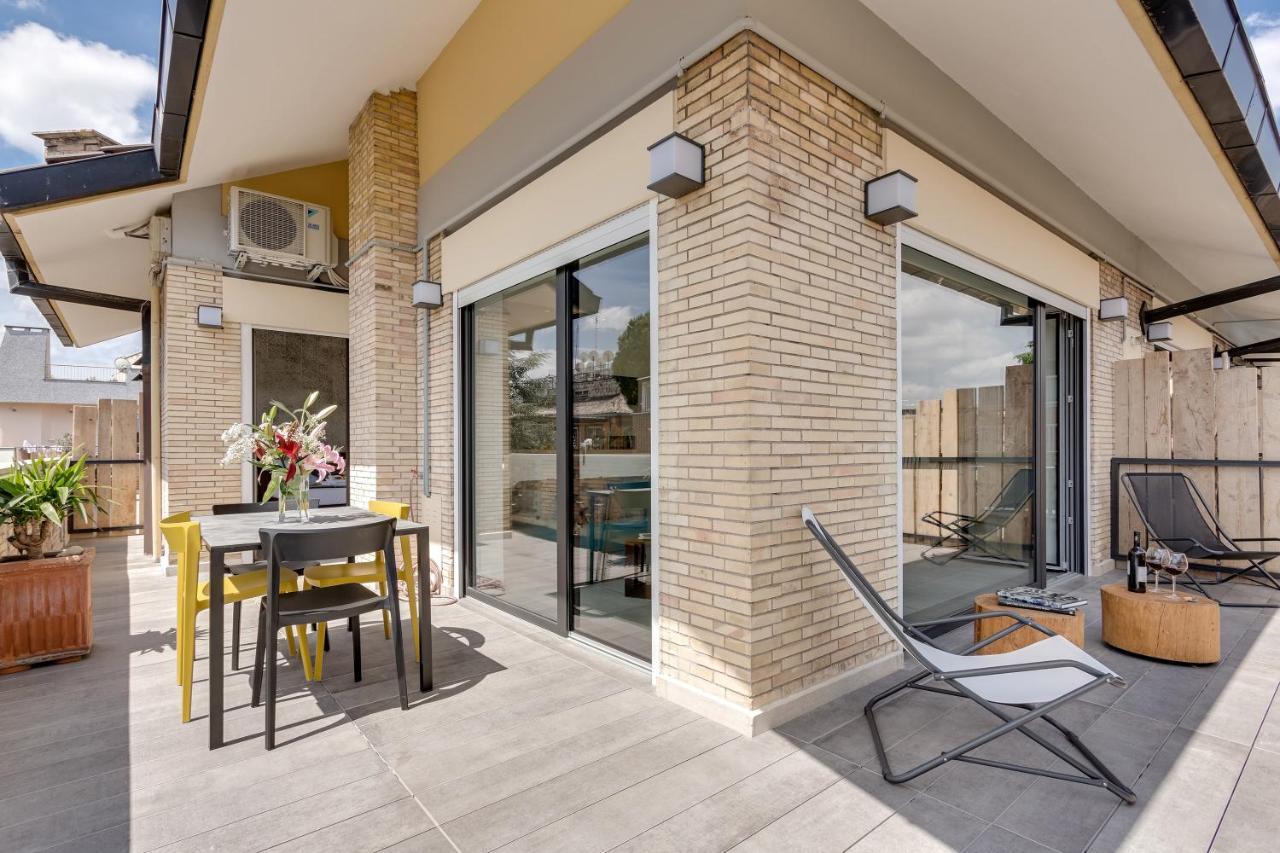 Rome As You Feel - Vatican Terrace Apartments With View Exteriör bild