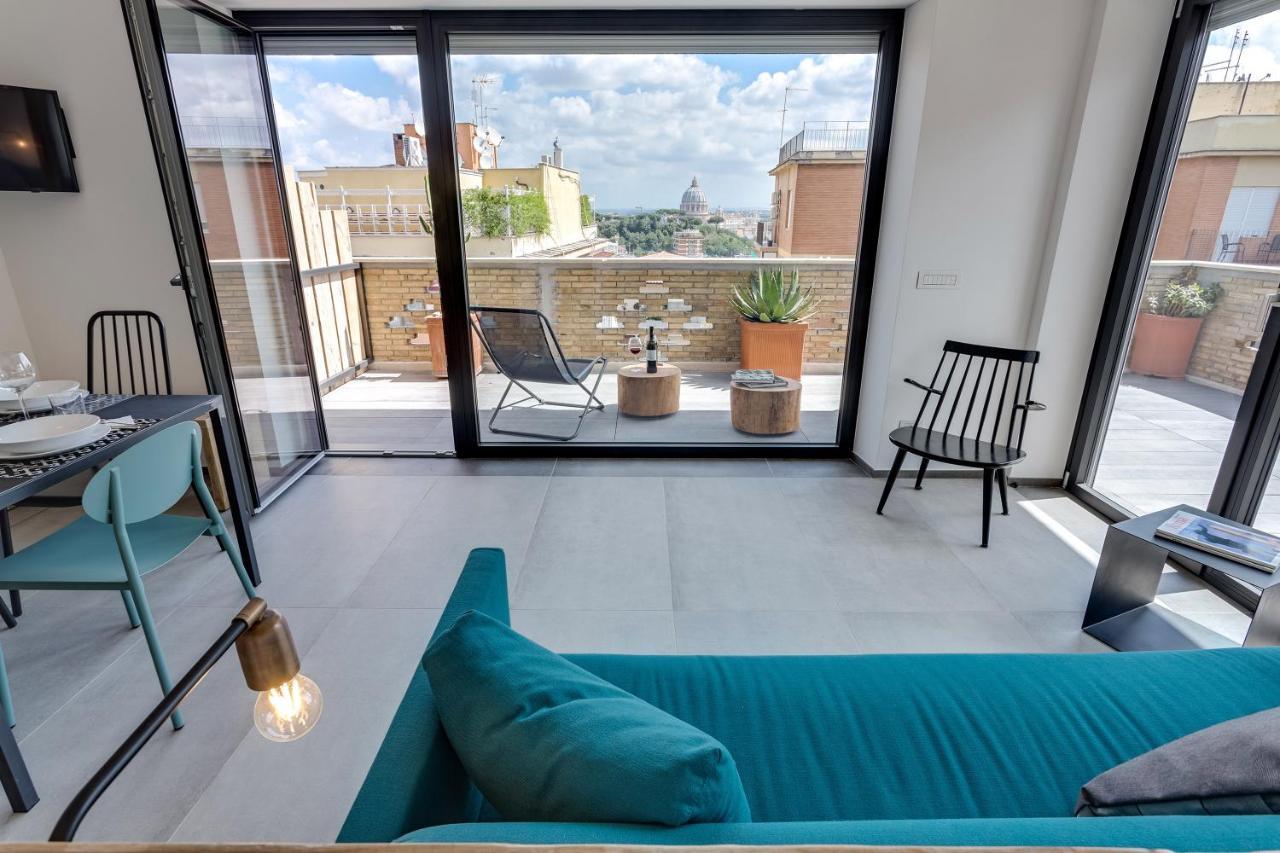 Rome As You Feel - Vatican Terrace Apartments With View Exteriör bild
