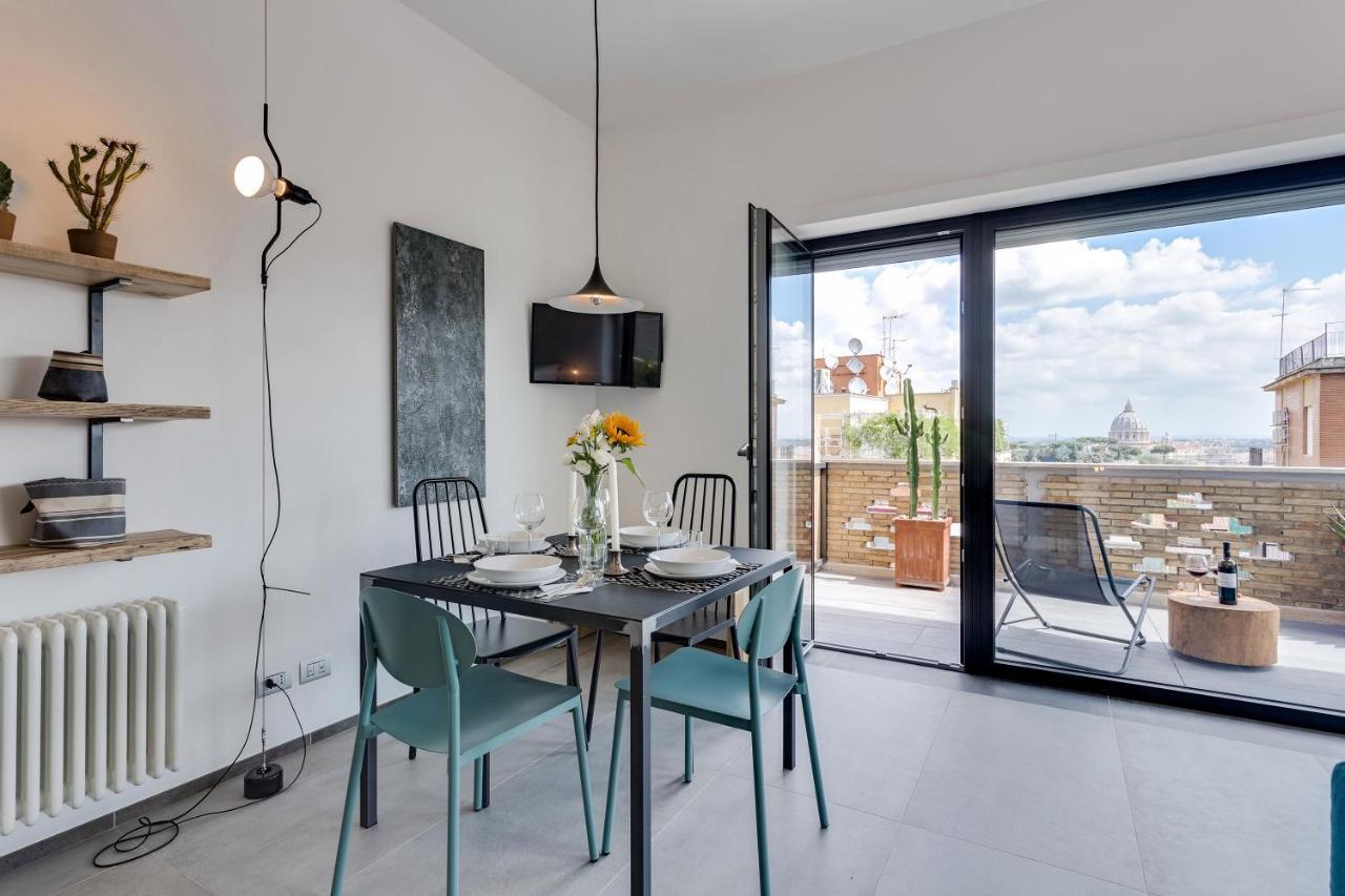 Rome As You Feel - Vatican Terrace Apartments With View Exteriör bild